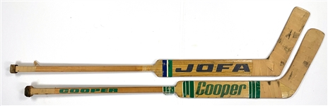 NHL Game Used Stick Collection of 8 Different