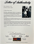 George Mendonsa / Rita Mendonsa Signed VJ Day Kiss in Times Square Photograph (PSA/DNA)