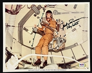 Apollo Astronaut Jack Lousma Signed 8x10 Photo (PSA/DNA)