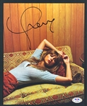 Taylor Swift Signed 8x10 Photo (PSA/DNA)
