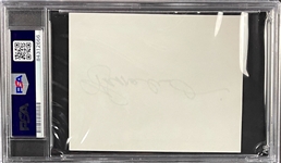 Vice President Kamala Harris Signed Note Card - Encapsulated Authentic by PSA/DNA