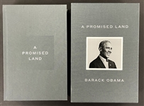 President Barack Obama Signed Deluxe Slip Cover Hard Bound Edition of 2020 Memoir <em>A Promised Land</em> (PSA/DNA) 