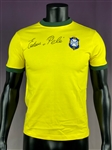 "Edson Pelé" Full Name Signature on Brazil National Team Jersey