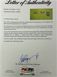 Edson Pelé Full Name Signature on Brazil National Team Jersey