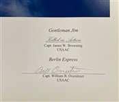 Bud Anderson and Bill Overstreet Signed Fallen Comreades of the 357th FG Stan Stokes Aviation LARGE Artwork (AI Verified)