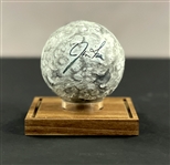 Astronaut James Irwin Signed Baseball-Sized Moon Replica (PSA/DNA)