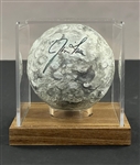 Astronaut James Irwin Signed Baseball-Sized Moon Replica (PSA/DNA)