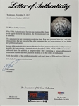 Astronaut James Irwin Signed Baseball-Sized Moon Replica (PSA/DNA)