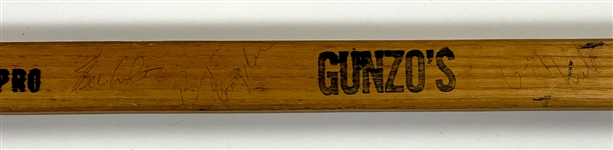 Bill White 1971-1972 Chicago Blackhawks Team Signed Game Used Northland Custom Pro Hockey Stick Signed by Tony Esposito, Dennis Hull and Others (11 Signatures) (BAS) 