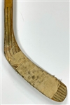 Steve Smith Signed Game Used Sher-Wood P.M.P. 9030 Hockey Stick (BAS)