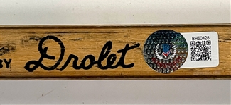 Steve Smith Signed Game Used Sher-Wood P.M.P. 9030 Hockey Stick (BAS)