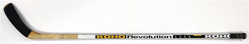 Kevin Lowe Game Used KOHO Revolution 2240 Hockey Stick