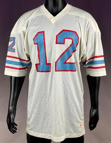 George Amundson 1973/1974 Houston Oilers Game Worn Jersey