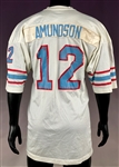 George Amundson 1973/1974 Houston Oilers Game Worn Jersey