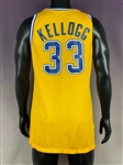 Clark Kellogg Indiana Pacers Game Worn Jersey
