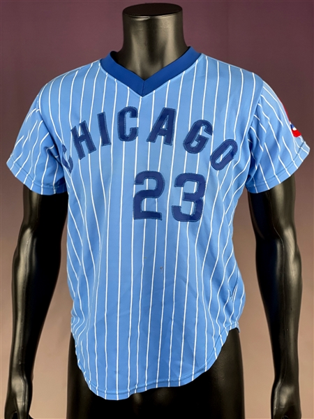 Jim Tracy 1981 Chicago Cubs #23 Road Jersey - Last Cub to Wear "23" Before Ryne Sandberg Begins in 1982