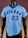 Jim Tracy 1981 Chicago Cubs #23 Road Jersey - Last Cub to Wear "23" Before Ryne Sandberg Begins in 1982