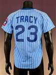 Jim Tracy 1981 Chicago Cubs #23 Road Jersey - Last Cub to Wear 23 Before Ryne Sandberg Begins in 1982