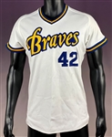 Don Schulze 1990-92 Orix  Braves Japanese League Jersey