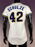 Don Schulze 1990-92 Orix  Braves Japanese League Jersey