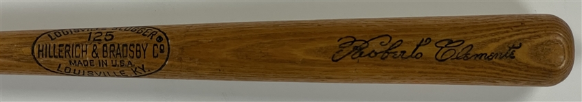 1960's Roberto Clemente H & B Mini-Bat Stadium Souvenir - Tougher Example