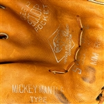 1950's BARCO Brand Mickey Mantle Store Model Glove - Rare Off-Brand!