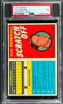 1971 Topps Scratch-Offs Tom Seaver - PSA NM 7 - Only Three Graded Higher!