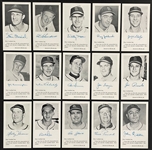 1954-55 "Dear Cardinal Fan" Postcards Near Set (29/42) Inc. Stan Musial - Never Mailed Group