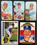 Signed Oversized Basball Card Collection of 24 Incl. Steve Carlton, Don Mattingly and Others (BAS)
