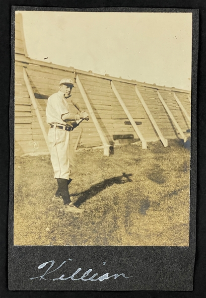 Circa 1905 Ed Killian Original Photo From The Marty McIntyre Scrapbook