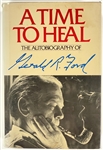 President Gerald Ford Signed Autobiography <em>A TIme To Heal</em>
