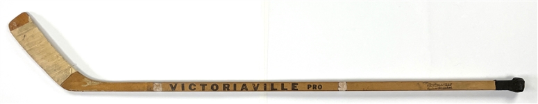 Phil Esposito Game Used Rookie Era Victoriaville Pro Game Used Hockey Stick