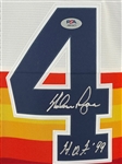 Nolan Ryan Signed and Inscribed Houston Astros #34RYAN  Jersey - H.O.F. '99 (PSA/DNA)