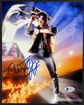 Michael J. Fox Signed <em>Back to the Future</em> 8x10 Photo (BAS)
