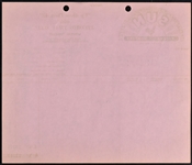 Sun Record Company Invoice for Three Jerry Lee Lewis Singles Incl. “Great Balls of Fire” and “Whole Lotta Shakin' Goin' On”