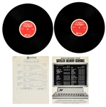 1987 Elvis Presley Westwood One Radio Networks 4-LP Radio Show <em>Elvis Presley: Still the King</em> Incl. Original Paperwork