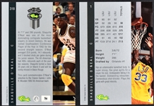 1992 Classic 4 Sport Collection with #231 Derek Jeter (12), #1 Shaq (5) and #318 Shaq (6)