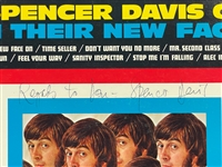 Spencer Davis Signed LPs <em>I'm a Am</em> and <em>With Their New Face On</em> (BAS)