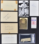 Baseball Hall of Famers and Superstars Signed Collection of 16 (BAS)