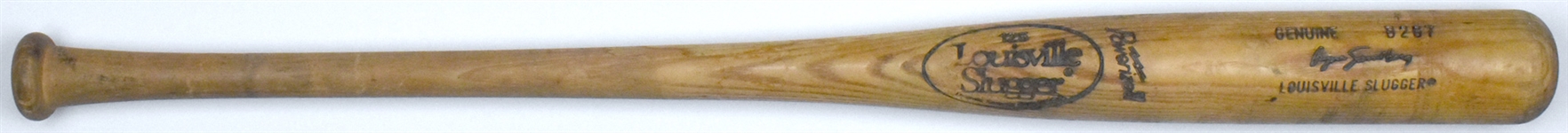 1986-89 Ryne Sandberg Professional Model "Pro Stock" Bat (PSA/DNA)