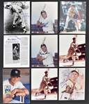 Baseball Superstars Signed Photos Collection of 44 Incl. Dwight Gooden, Darryl Strawberry, Al Kaline and Others with Some Duplication (BAS)