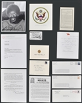 Huge Collection of Senators, Congressmen and Cabinet Members Signed Photos, Letters and Cuts (31 Pieces and Other Ephemera) (BAS) 