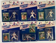 1989 Starting Lineup Baseball Collection of 19 Incl. Barry Bonds, Mark McGwire and Others