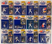 1990 Starting LIneup Baseball Collection of 37 Incl. Ken Griffey, Jr. and ALL 7 Extended Figures