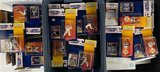 1994 Starting Lineup Baseball Complete Set (65/65) Incl. Five Kenner Shipping Cases, 1994 Cooperstown Complete Set and 127 Extras! 