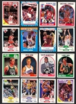 1989 and 1990 Fleer and 1989 Hoops Basketball Complete Sets (3 Sets)