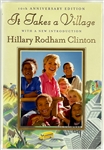 Hillary Clinton Signed 1996 Book <em>It Takes a Village</em>