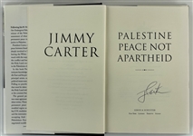 President Jimmy Carter Signed 2007 Book <em>Palestine Peace Not Apartheid</em>