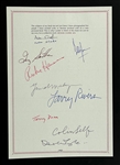 1990 Limited Edition Copy of <em>Blinds and Shutters</em> Signed By Bill Wyman, Richie Havens and Others 