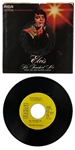 1970's Group of 10 Elvis Presley RCA Victor Yellow and Tan Label  “Not For Sale” 45 RPM Singles with Picture Sleeves (10 DIfferent)